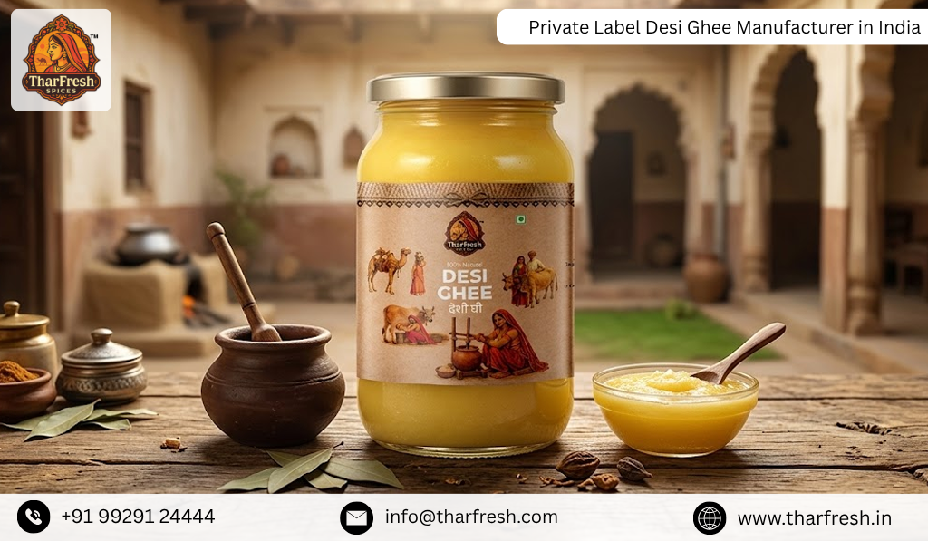 Private Label Desi Ghee Manufacturer in India